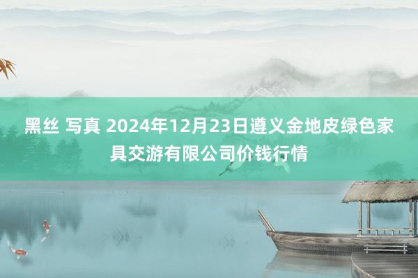 黑丝 写真 2024年12月23日遵义金地皮绿色家具交游有限公司价钱行情