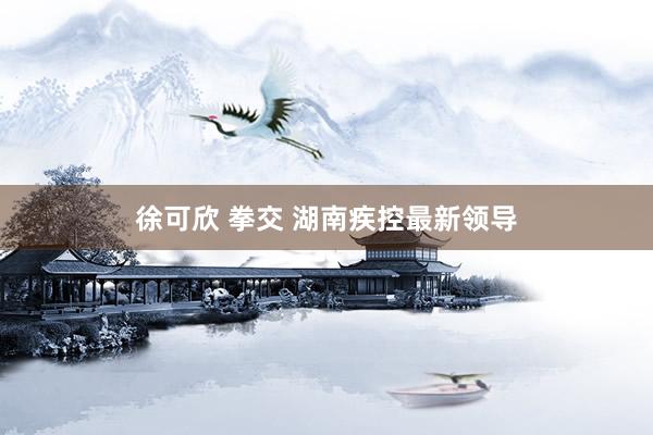 徐可欣 拳交 湖南疾控最新领导