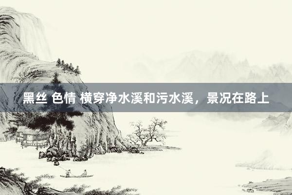 黑丝 色情 横穿净水溪和污水溪，景况在路上