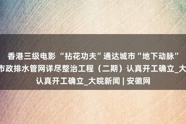 香港三级电影 “拈花功夫”通达城市“地下动脉”——合肥高新区市政排水管网详尽整治工程（二期）认真开工确立_大皖新闻 | 安徽网