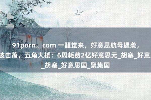 91porn。com 一醒觉来，好意思航母遇袭，好意思军机被击落，五角大楼：6周耗费2亿好意思元_胡塞_好意思国_聚集国